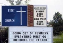 the church should not be a business
