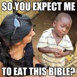 Church Diet High in Bible Low on Love by Steve Crosby Church Diet High in Bible Low on Love