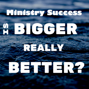 Ministry Success Syndrome
