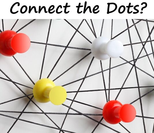 Traditions will keep us from connecting the dots Traditions